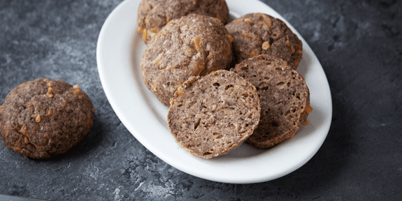 Pão low-carb de farinha de amêndoas