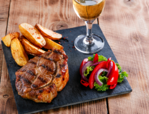 Picanha Suína com Batatas na Airfryer