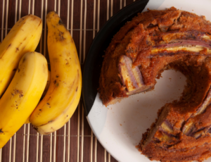 Super Receita de Bolo de Banana