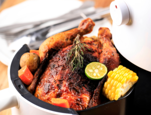 Frango com Legumes na Airfryer: Uma Refeição Deliciosa e Saudável