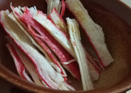 Sticks de Kani-Kama na Airfryer